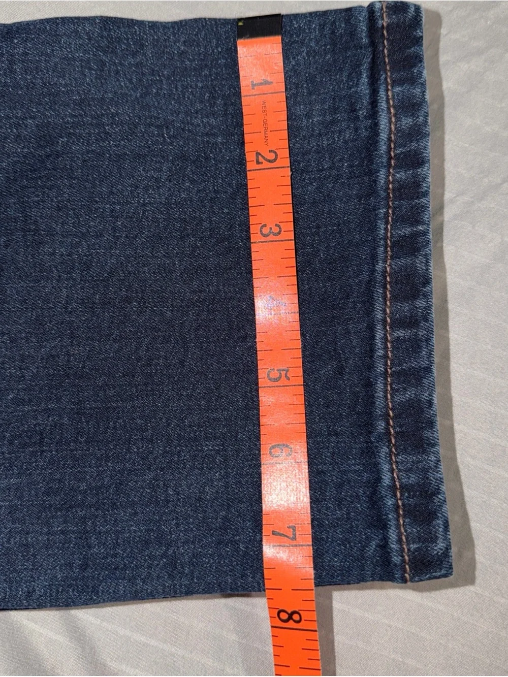 Men's English Laundry Sutton Slim Straight Leg Dark Blue Jeans Size 34x 30